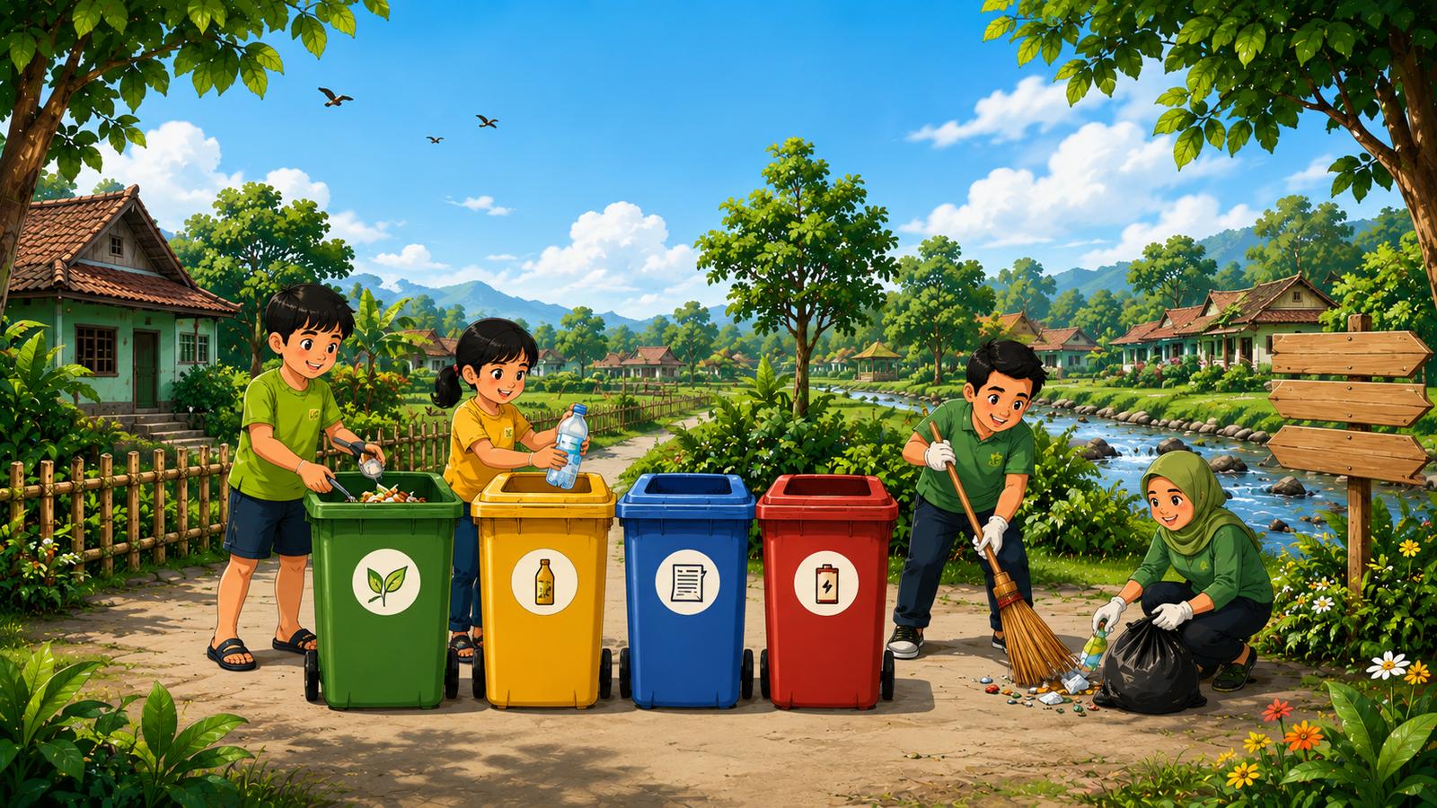 Edukasi Pengelolaan Sampah